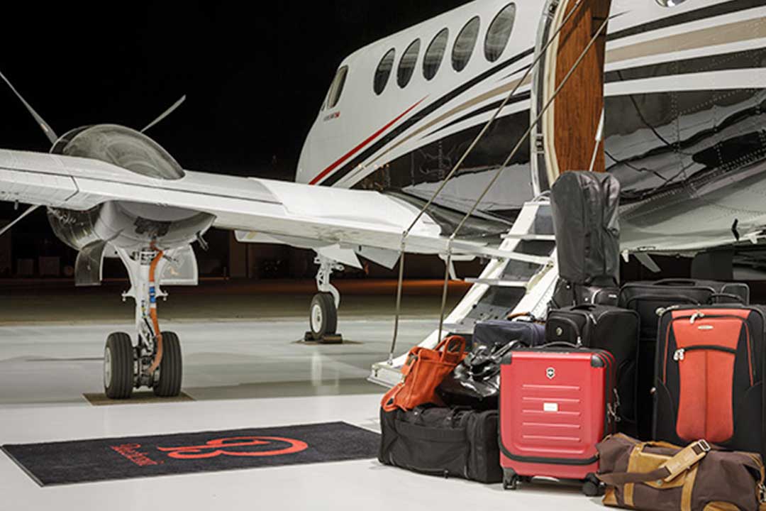 King Air 350 Boarding